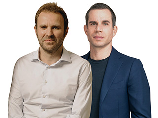 Maxime Sbaihi et Antoine Foucher